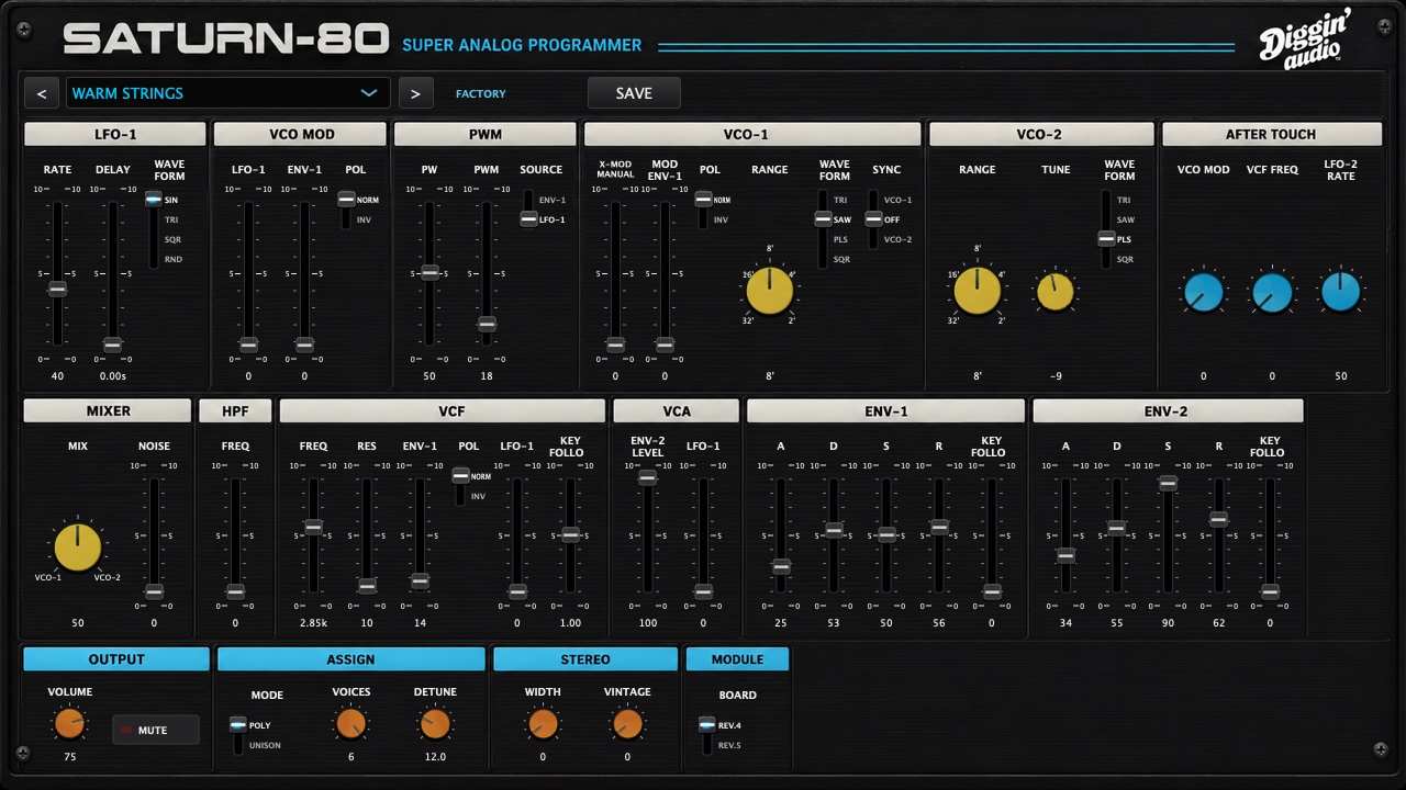 SATURN-80 interface